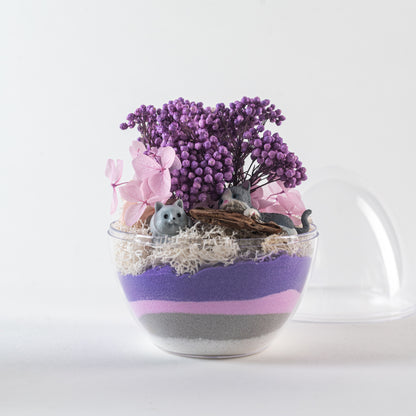 Eggscape Series - Purrfect Patch